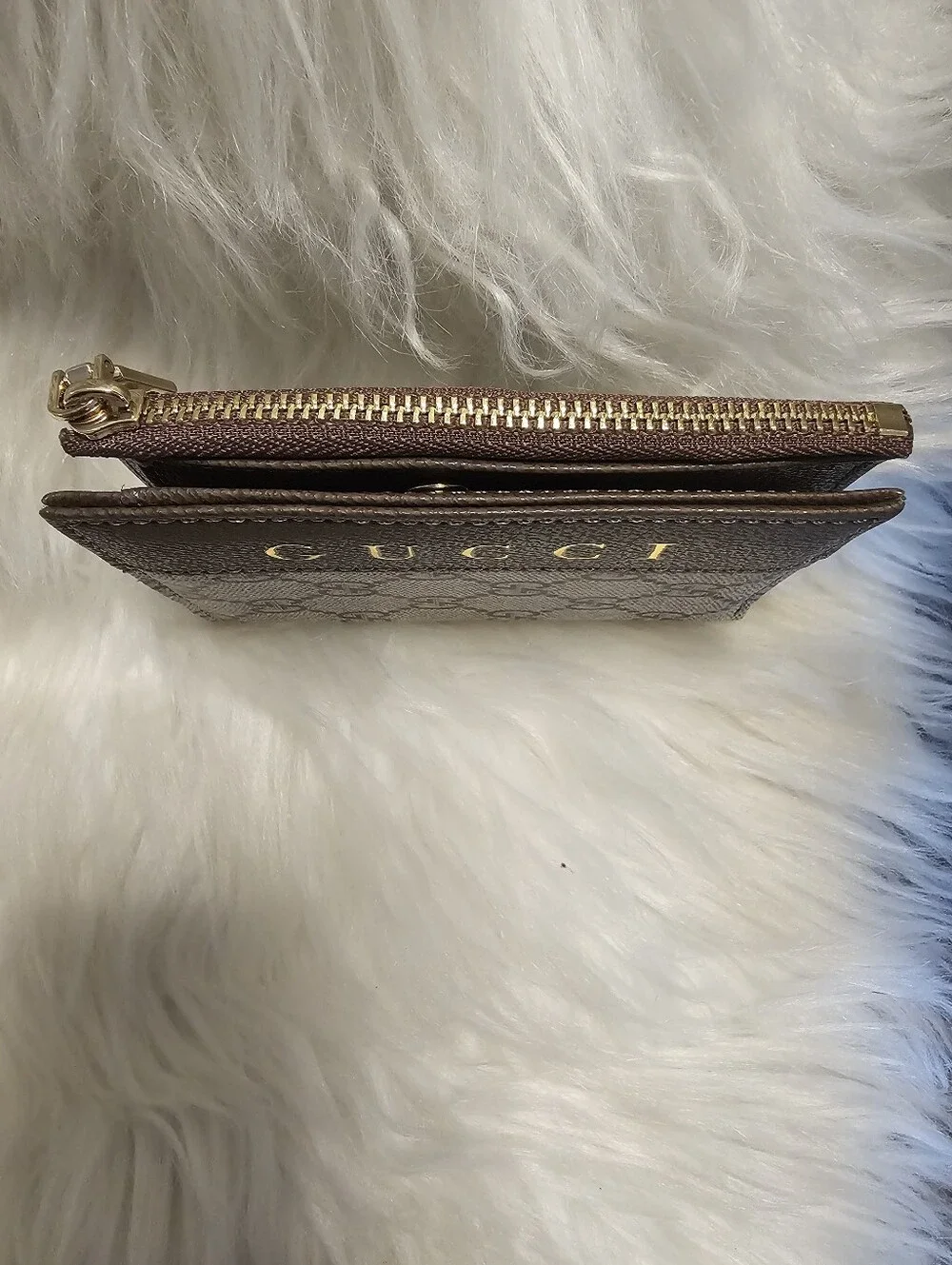 Slim Short Wallet With Zip Coin And Card Holder